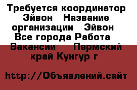 Требуется координатор Эйвон › Название организации ­ Эйвон - Все города Работа » Вакансии   . Пермский край,Кунгур г.